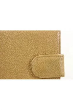 Chanel Vintage Vintage Accessoires Pre-owned Leather Wallets Beige -Goedkope Chanel Vintage winkel 453c3e67b24360c4149a3260d0b9365a