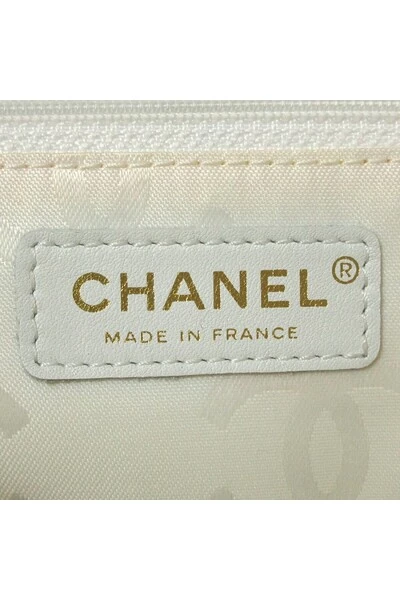 Chanel Vintage Vintage Tassen Pre-owned Handbag Beige 2 Chanel Vintage Vintage Tassen Pre-owned Handbag Beige - Afbeelding 2