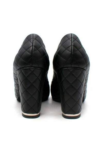 Chanel Vintage Vintage Schoenen Pre-owned Pumps Black 3 Chanel Vintage Vintage Schoenen Pre-owned Pumps Black - Afbeelding 3