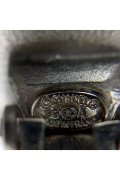 Chanel Vintage Vintage Sieraden Pre-owned Metal Earrings Gray