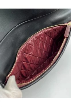 Chanel Vintage Vintage Tassen Pre-owned Leather Chanel-bags Black -Goedkope Chanel Vintage winkel 47b2f9da5ce2d9cd40f22904b3857487