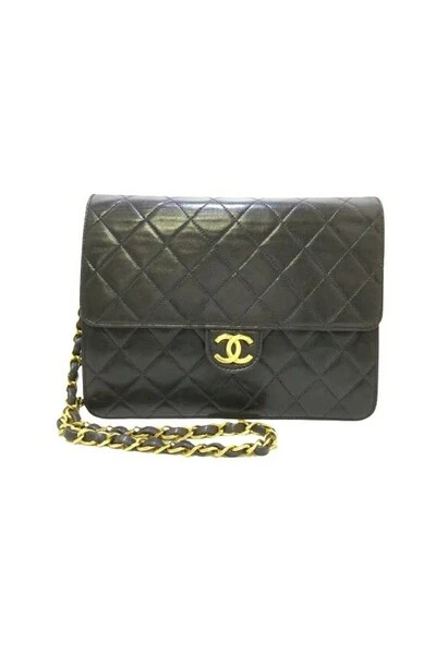 Chanel Vintage Vintage Tassen Pre-owned Shoulder Bags Black 4 Chanel Vintage Vintage Tassen Pre-owned Shoulder Bags Black - Afbeelding 4