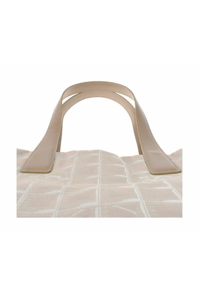 Chanel Vintage Vintage Tassen Tote Bags Beige 5 Chanel Vintage Vintage Tassen Tote Bags Beige - Afbeelding 5