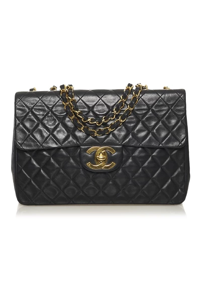 Chanel Vintage Vintage Tassen Pre-owned Bags Black 3 Chanel Vintage Vintage Tassen Pre-owned Bags Black - Afbeelding 3
