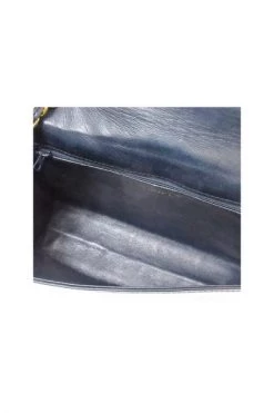 Chanel Vintage Vintage Tassen Pre-owned Leather Chanel-bags Blue -Goedkope Chanel Vintage winkel 4876391397cba9196675377d1e732126