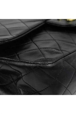 Chanel Vintage Vintage Tassen Pre-owned Sac Timeless Medium En Cuir Black -Goedkope Chanel Vintage winkel 48aa40b44e3952e6b7334314702e8e63