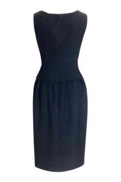 Chanel Vintage Vintage Jurken Pre-owned Vintage 1990s Corset Dress In Wool Black 9 Chanel Vintage Vintage Jurken Pre-owned Vintage 1990s Corset Dress In Wool Black -Goedkope Chanel Vintage winkel 49099602105189fcfabf6faab05dd8c3