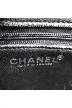 Chanel Vintage Vintage Tassen Pre-owned Leather Totes Black -Goedkope Chanel Vintage winkel 4921a37ab15602b350de4d70d7aa8738