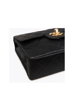 Chanel Vintage Vintage Tassen Pre-owned Leather Flap Bag Black -Goedkope Chanel Vintage winkel 4961a21006718bbf5c03c342d80849a1