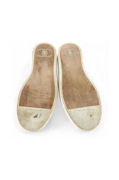 Chanel Vintage Vintage Schoenen Pre-owned Flats Beige -Goedkope Chanel Vintage winkel 49c5fbee2a935de8bda467ee32e4c987