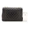 Chanel Vintage Vintage Tassen Pre-owned Large Chain Shoulder Bag Flap Black