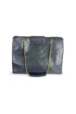 Chanel Vintage Vintage Tassen Pre-owned Leather Chanel-bags Black -Goedkope Chanel Vintage winkel 4ab329788a6a48f0b1f6cd6de9d143d9