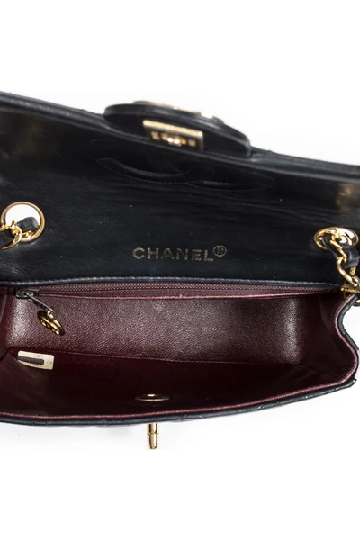 Chanel Vintage Vintage Tassen Pre-owned Handbags Black 5 Chanel Vintage Vintage Tassen Pre-owned Handbags Black - Afbeelding 5