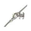 Chanel Vintage Vintage Sieraden Pre-owned Metal Necklaces Gray