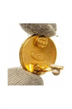 Chanel Vintage Vintage Sieraden Pre-owned Earrings Yellow -Goedkope Chanel Vintage winkel 4cc461cfb75750f20c44056b3de28bb1