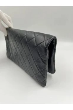 Chanel Vintage Vintage Tassen Pre-owned Leather Chanel-bags Black -Goedkope Chanel Vintage winkel 4d127f68436b800e13d85664de190dbe