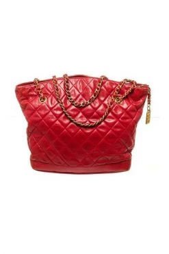 Chanel Vintage Vintage Tassen Pre-owned Shoulder Bags Red -Goedkope Chanel Vintage winkel 4d5e9b006eb69ce2bddb6e7e6cc9674b