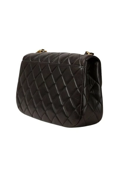 Chanel Vintage Vintage Tassen Pre-owned Classic Single Flap Bag Black 5 Chanel Vintage Vintage Tassen Pre-owned Classic Single Flap Bag Black - Afbeelding 5