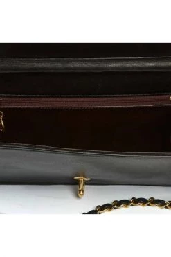 Chanel Vintage Vintage Tassen Pre-owned Shoulder Bags Black -Goedkope Chanel Vintage winkel 4decf7e0312948939056c11e2b80aa4a