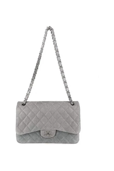 Chanel Vintage Vintage Tassen Pre-owned Shoulder Bags Gray 5 Chanel Vintage Vintage Tassen Pre-owned Shoulder Bags Gray - Afbeelding 5