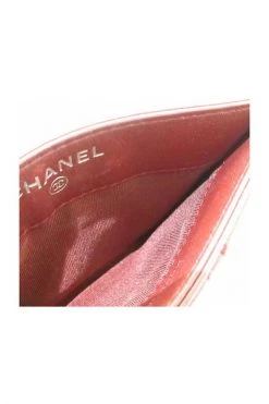 Chanel Vintage Vintage Accessoires Pre-owned Wallets Red