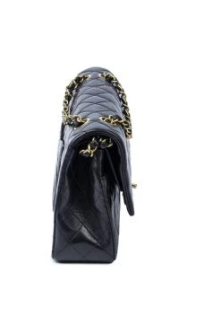 Chanel Vintage Vintage Tassen Pre-owned Medium Double Flap Bag Black -Goedkope Chanel Vintage winkel 4f962f16d775742d3d1107b4faae9c9f