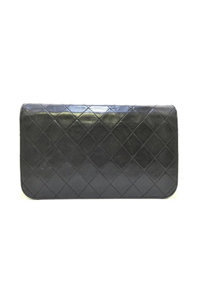 Chanel Vintage Vintage Tassen Pre-owned Leather Chanel-bags Black 5 Chanel Vintage Vintage Tassen Pre-owned Leather Chanel-bags Black - Afbeelding 5