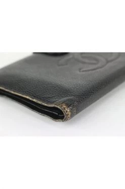 Chanel Vintage Vintage Accessoires Pre-owned Leather Wallets Black -Goedkope Chanel Vintage winkel 4ffeb1ae26ab57f3927d49f55cb32b4a