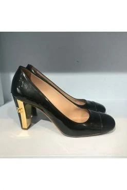 Chanel Vintage Vintage Schoenen Pre-owned Escarpins Black