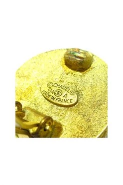 Chanel Vintage Vintage Sieraden Pre-owned Metal Earrings Yellow -Goedkope Chanel Vintage winkel 50ecf311660a1d54a3b225febd0651b3