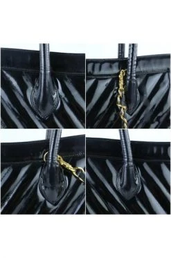 Chanel Vintage Vintage Tassen Pre-owned Tote Bag Black -Goedkope Chanel Vintage winkel 51067670c704eb0b3f5119c679e78c19