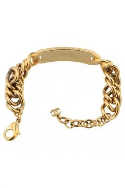 Chanel Vintage Vintage Sieraden Pre-owned Metal Chanel-jewelry Yellow -Goedkope Chanel Vintage winkel 511b9714a84700ba06ca4960e5c062f1