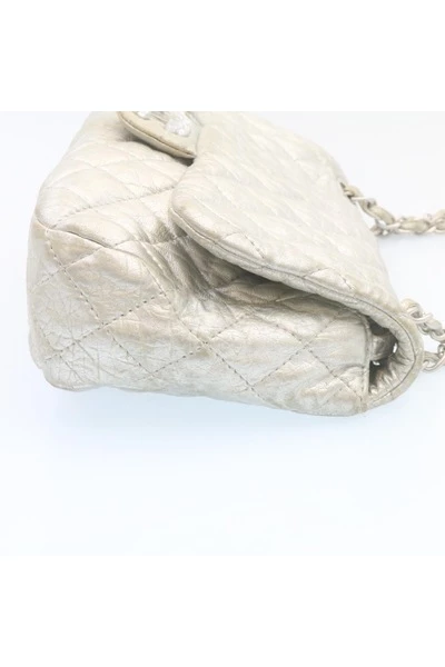 Chanel Vintage Vintage Tassen Pre-owned Matrasse Bag Gray 2 Chanel Vintage Vintage Tassen Pre-owned Matrasse Bag Gray - Afbeelding 2
