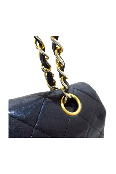 Chanel Vintage Vintage Tassen Pre-owned Medium Double Flap Bag Black 1 Chanel Vintage Vintage Tassen Pre-owned Medium Double Flap Bag Black