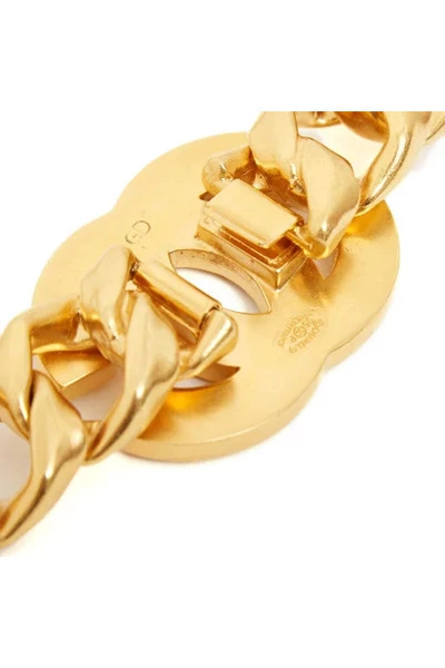 Chanel Vintage Vintage Accessoires Pre-owned Metal Belts Yellow 1 Chanel Vintage Vintage Accessoires Pre-owned Metal Belts Yellow