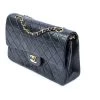 Chanel Vintage Vintage Tassen Pre-owned Medium Double Flap Bag Black