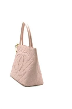 Chanel Vintage Vintage Tassen Pre-owned Leather Totes Pink -Goedkope Chanel Vintage winkel 53e7a6ab1a229dafa274b1becd485e8f