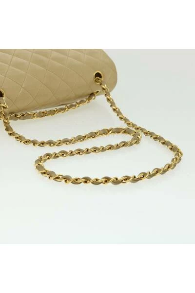 Chanel Vintage Vintage Tassen Shoulder Bags Beige 3 Chanel Vintage Vintage Tassen Shoulder Bags Beige - Afbeelding 3