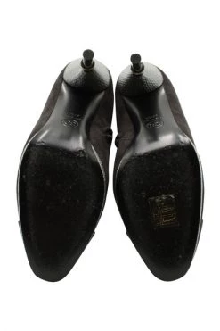 Chanel Vintage Vintage Schoenen Boots Black -Goedkope Chanel Vintage winkel 54c776a9fd32309a405f9b9e0b13060e