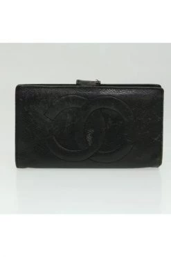 Chanel Vintage Vintage Accessoires Pre-owned Wallets Black -Goedkope Chanel Vintage winkel 550e824985cf9d9967593054772d663e