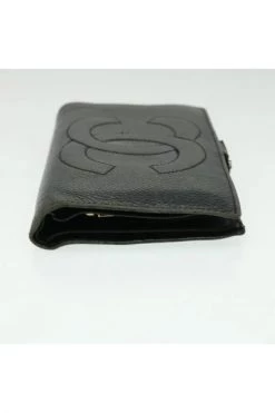 Chanel Vintage Vintage Accessoires Pre-owned Wallets Black