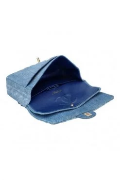 Chanel Vintage Vintage Tassen Pre-owned Denim Chanel-bags Blue -Goedkope Chanel Vintage winkel 55f3f148388df7a081e33e81f8a96f0c