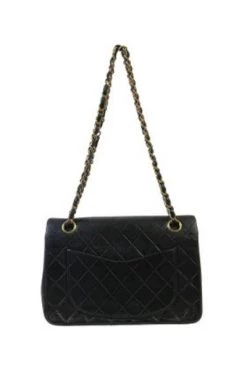 Chanel Vintage Vintage Tassen Pre-owned Leather Chanel-bags Black -Goedkope Chanel Vintage winkel 5603389c5d8ef3e00f3a071f2e685d61