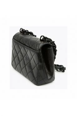 Chanel Vintage Vintage Tassen Pre-owned Mini Bag Black -Goedkope Chanel Vintage winkel 566f403c1a9b7422e595057fb5bdfc10