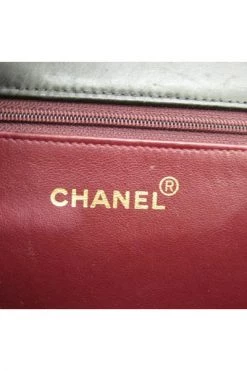 Chanel Vintage Vintage Tassen Pre-owned Leather Crossbody-bags Black -Goedkope Chanel Vintage winkel 570ea13cf617eb7920215e22c1949e38