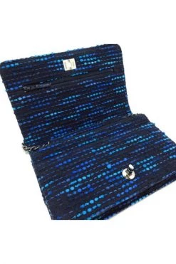 Chanel Vintage Vintage Accessoires Pre-owned Wallets Blue