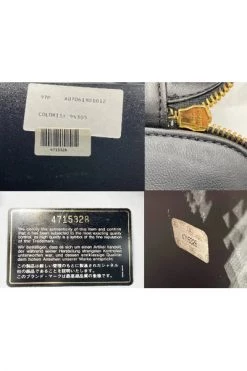 Chanel Vintage Vintage Tassen Pre-owned Leather Chanel-bags Black -Goedkope Chanel Vintage winkel 573d6dd1eb682dc6cd50a935e8925191