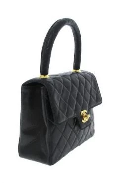 Chanel Vintage Vintage Tassen Pre-owned Leather Handbags Black -Goedkope Chanel Vintage winkel 5864fee8c4583f9459e5173e8e0beac0