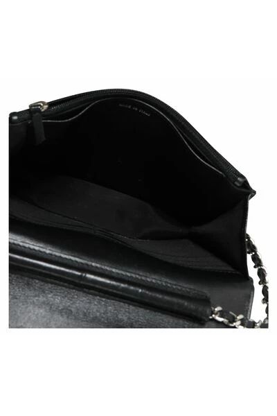 Chanel Vintage Vintage Accessoires Chanel Black Caviar Leather Wallet On Chain Black 2 Chanel Vintage Vintage Accessoires Chanel Black Caviar Leather Wallet On Chain Black - Afbeelding 2