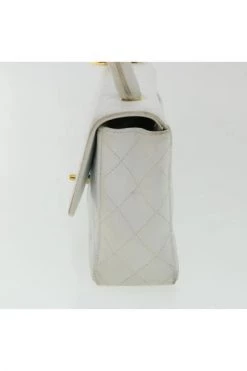 Chanel Vintage Vintage Tassen Pre-owned Leather Chanel-bags White -Goedkope Chanel Vintage winkel 59a566145fafbeb6d2684a014ad54cb0